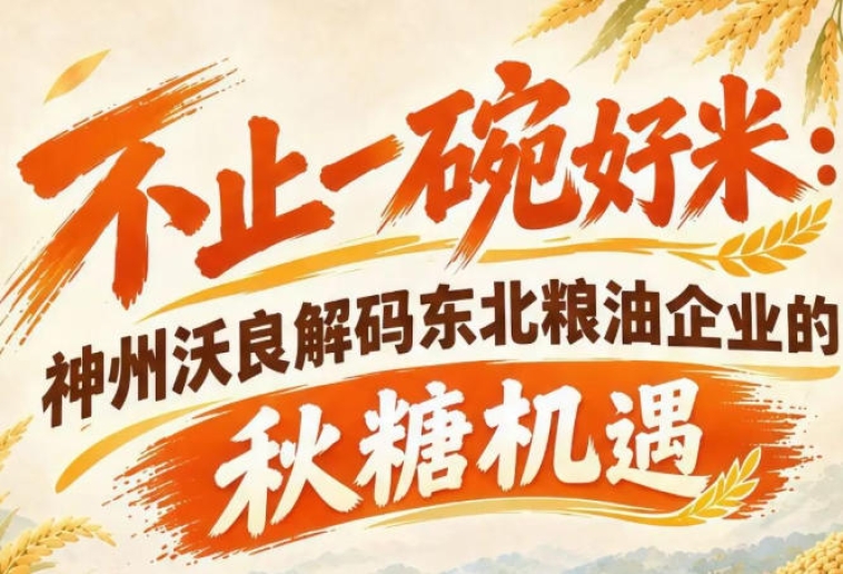 突破粮油传统格局 神州沃良解码东北企业秋糖创新破局